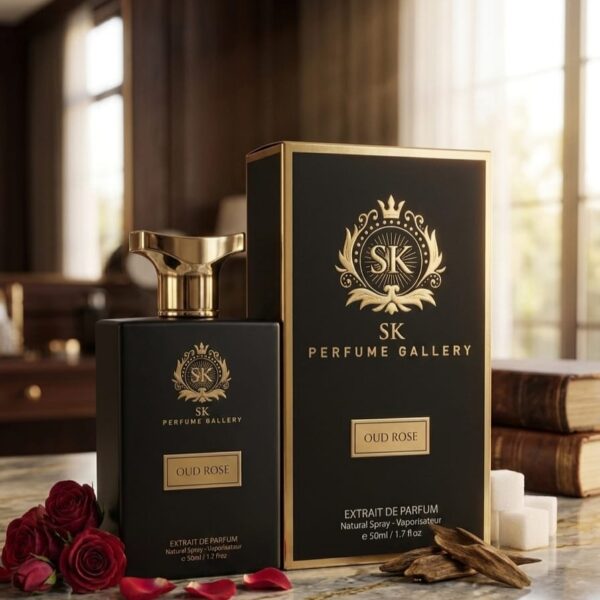 Oud Rose Perfume 50ml by SK Perfumes Gallery UAE