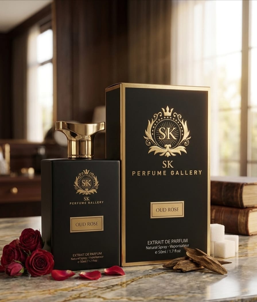 Oud Rose Perfume 50ml by SK Perfumes Gallery UAE